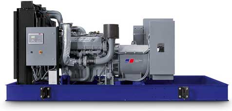mtu 400-600 kW diesel generator