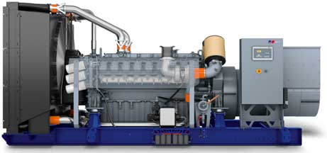 mtu 900-1250 kW diesel generator